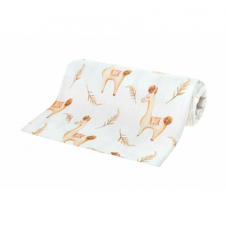Scutece si chilotei - Scutec, Bocioland, Bambus, Antialergic si antibacterian, 30x30 cm, Material certificat Oeko Tex Standard 100, Alpaca