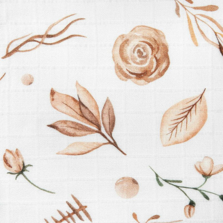 Scutec, Bocioland, Bambus, Antialergic si antibacterian, 30x30 cm, Material certificat Oeko Tex Standard 100, Boho Flowers [2]