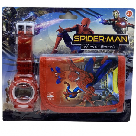 Ceasuri - Set ceas electronic cu portofel diferite personaje