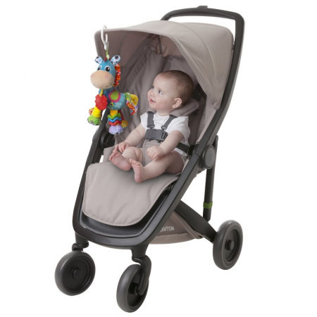 Set jucarii carucior si dentitie, Playgro, Clip Clop, Cu 3 jucarii, Cu 3 inele pentru dentitie, Cu diverse forme si texturi, Cu sunete si zornaieli, Dezvolta abilitatile motorii si imaginatia, 0 luni+ [9]