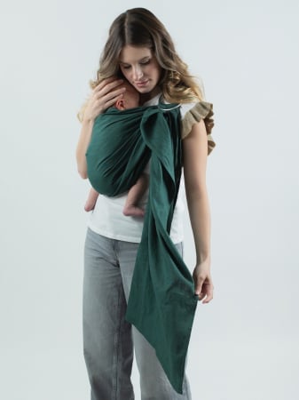 Marsupi ,Wrap-uri , Slinguri - Sling cu Inele ISARA Evergreen Linen