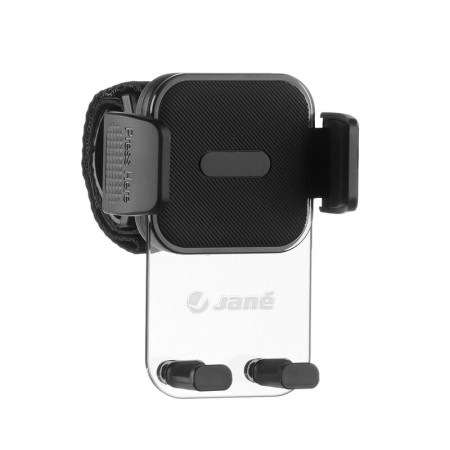 Produse pentru masina - Suport telefon, Jane, Pentru carucior, Universal, Reglabil, Cu buton de blocare, Black