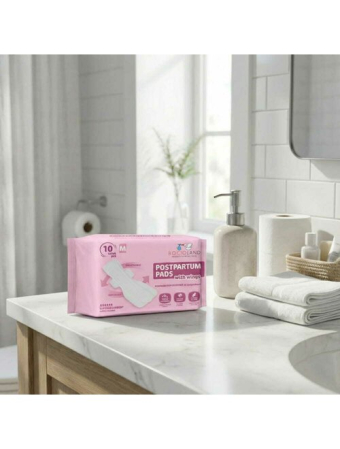 Tampoane absorbante postnatale, Bocioland, Ultra moi, 6 straturi, M, 10 buc [8]