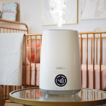 Umidificator, Bbluv, Umido, Cu ultrasunete si purificator de aer 4 In 1, Ultra silentios, Include difuzor de uleiuri esentiale, Cu panou de control digital, Cu telecomanda, Alb [3]