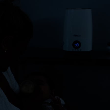 Umidificator, Bbluv, Umido, Cu ultrasunete si purificator de aer 4 In 1, Ultra silentios, Include difuzor de uleiuri esentiale, Cu panou de control digital, Cu telecomanda, Alb [7]