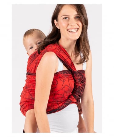 Marsupi ,Wrap-uri , Slinguri - Wrap Tesut ISARA Bloom In Rouge