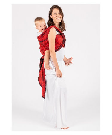 Wrap Tesut ISARA Bloom In Rouge [3]