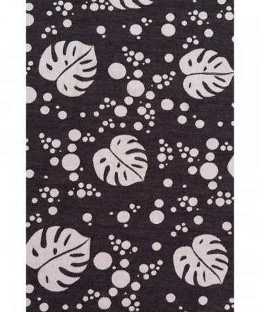 Wrap Tesut ISARA Philodendra Black Denim [5]
