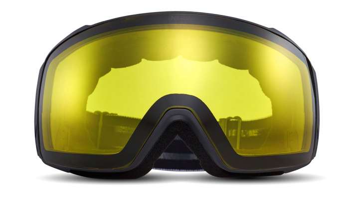 Ochelari NERV pentru ski si snowboard Focus Black/Black + Lentila Yellow [4]