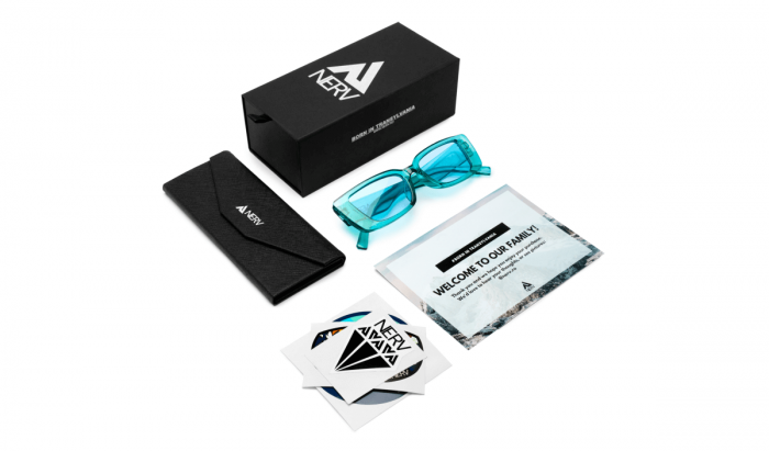 Ochelari de soare NERV Havana Sky Blue [4]