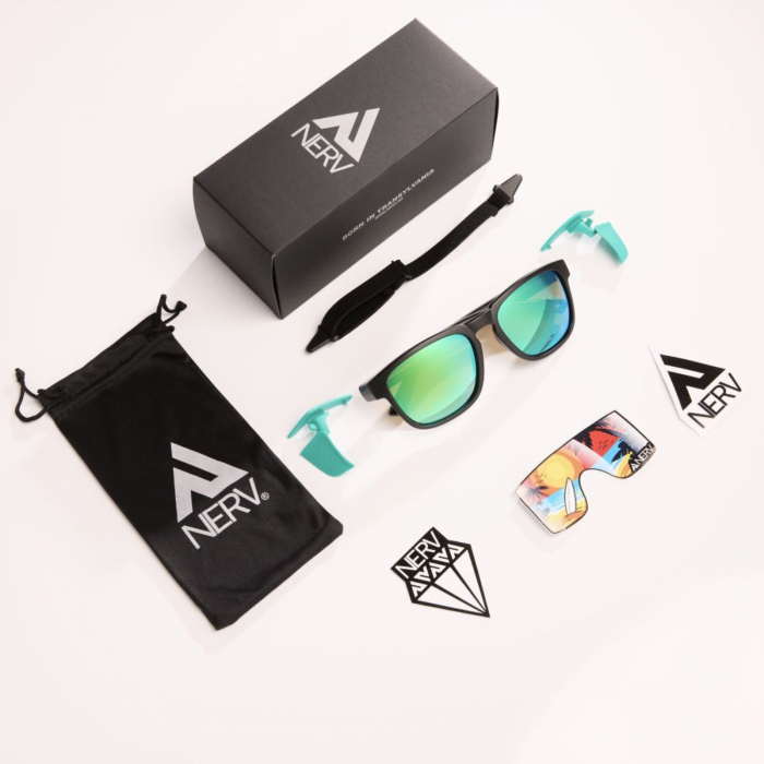 Ochelari de soare flotabili NERV Wave Green [6]