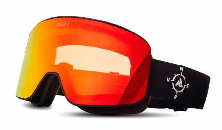 Ochelari snow - Ochelari NERV Compass Black / Red
