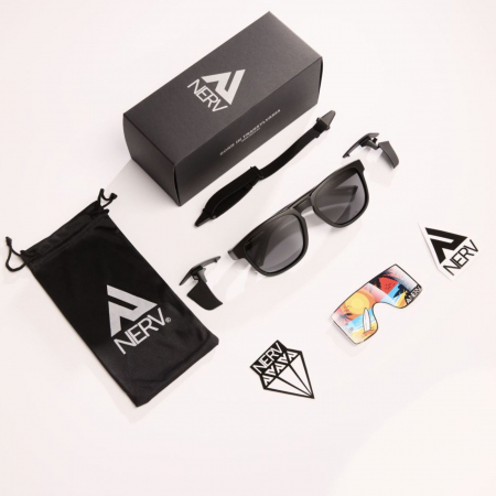 Ochelari de soare flotabili NERV Wave Black [5]