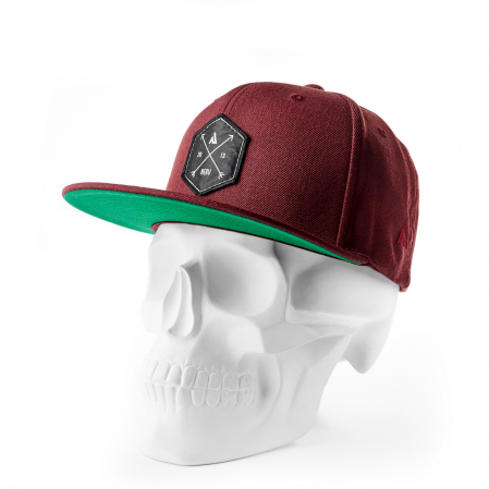 Snapback NERV Bolt Maroon [1]