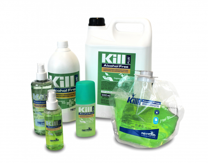 Kill Plus dezinfectant de maini fără alcool și fără clătire, 300 ml spray [2]
