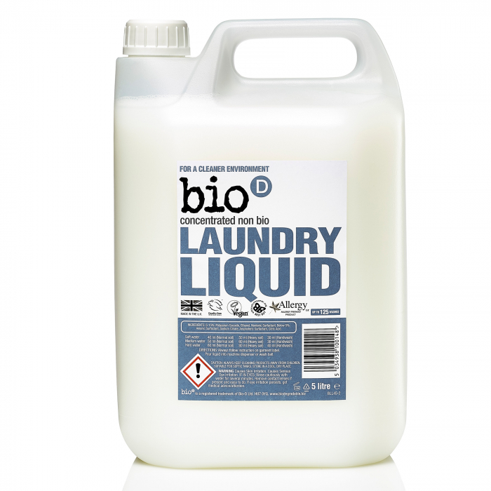 Detergent lichid de rufe hipoalergenic x 5L, BIO-D, Vegan [1]