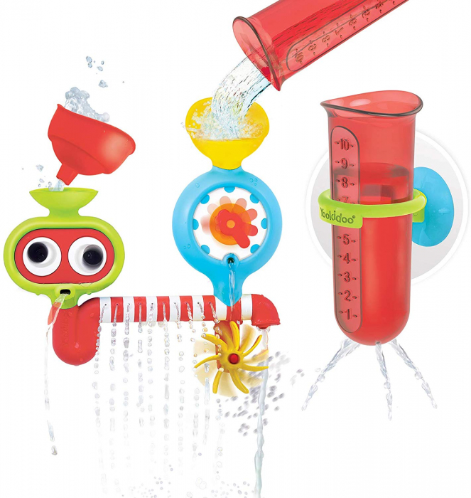 Jucărie laboratorul cu apă, învârte, rotește - 1-3 ani, Yookidoo [1]