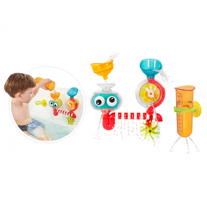 Jucărie laboratorul cu apa, învârte, rotește - transparent 1-3 ani, Yookidoo [3]