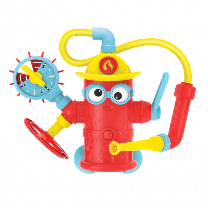 Jucărie pompier Freddy pentru baie  3-6 ani - Yookidoo [2]