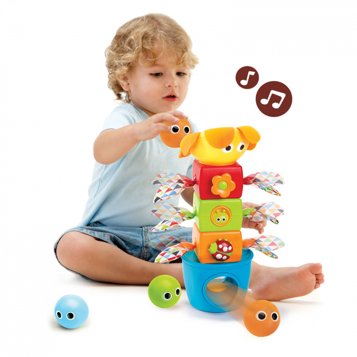 Jucărie turn cu bile și accesorii mobile -  9-24 luni, Yookidoo [4]