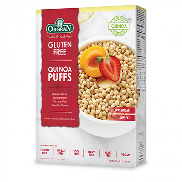 Orgran - quinoa puffs x 300g [1]
