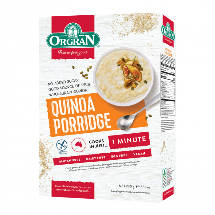 Terci cu quinoa fără gluten Orgran - 210 g. [1]