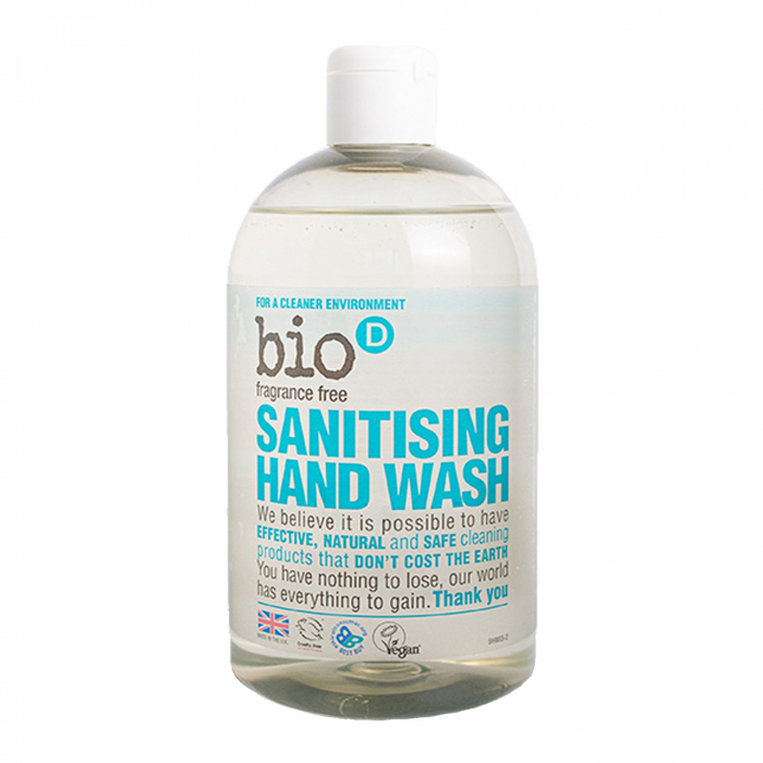 Săpun lichid de mâini fără miros, hipoalergenic, vegan x 500ml - Bio-D [1]