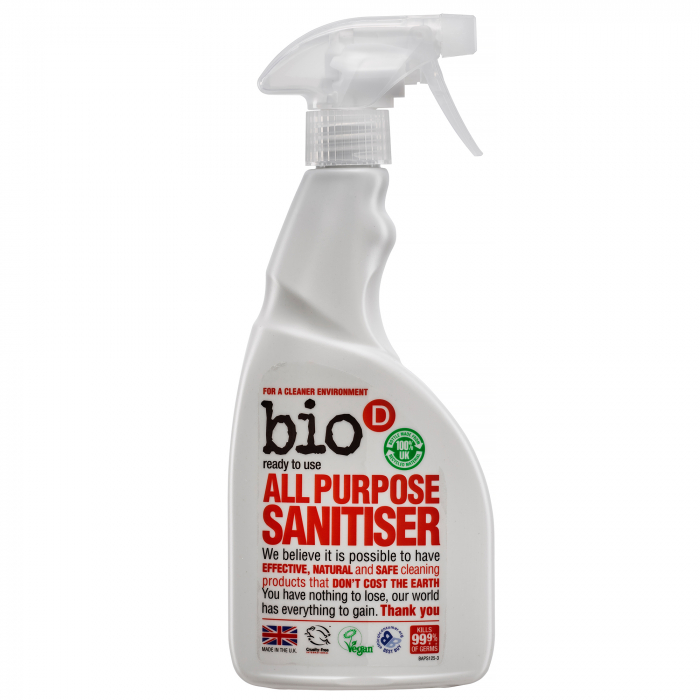 Spray de curățat pentru suprafețe multiple, vegan x 500 ml - Bio-D [3]