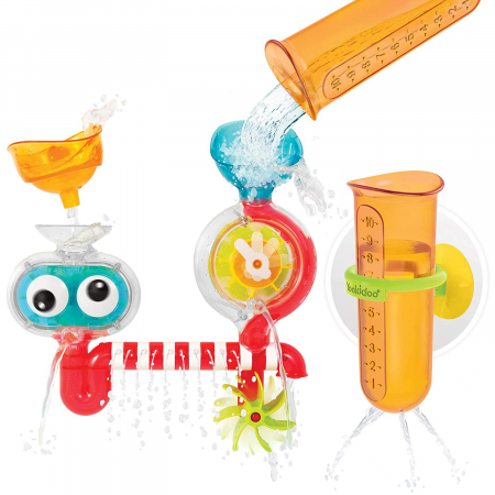 Jucărie laboratorul cu apa, învârte, rotește - transparent 1-3 ani, Yookidoo
