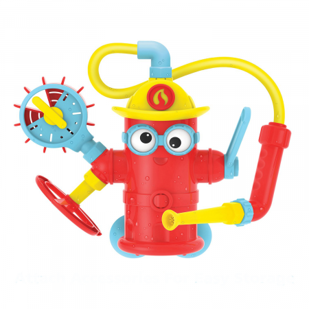 Jucărie pompier Freddy pentru baie  3-6 ani - Yookidoo [1]