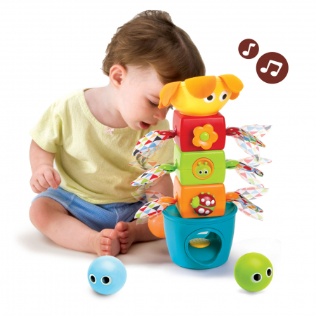 Jucărie turn cu bile și accesorii mobile -  9-24 luni, Yookidoo [2]
