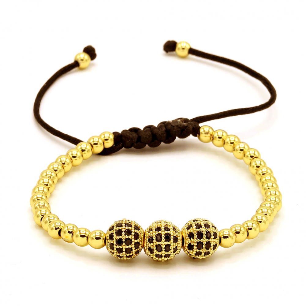 Bratara Brooklyn Aurie Zircon - Accesoriul perfect pentru un look personalizat [1]