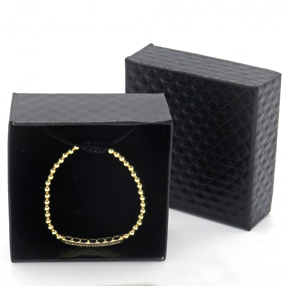 Bratara Luxury Gold Bar Reglabila 15-25 cm [3]