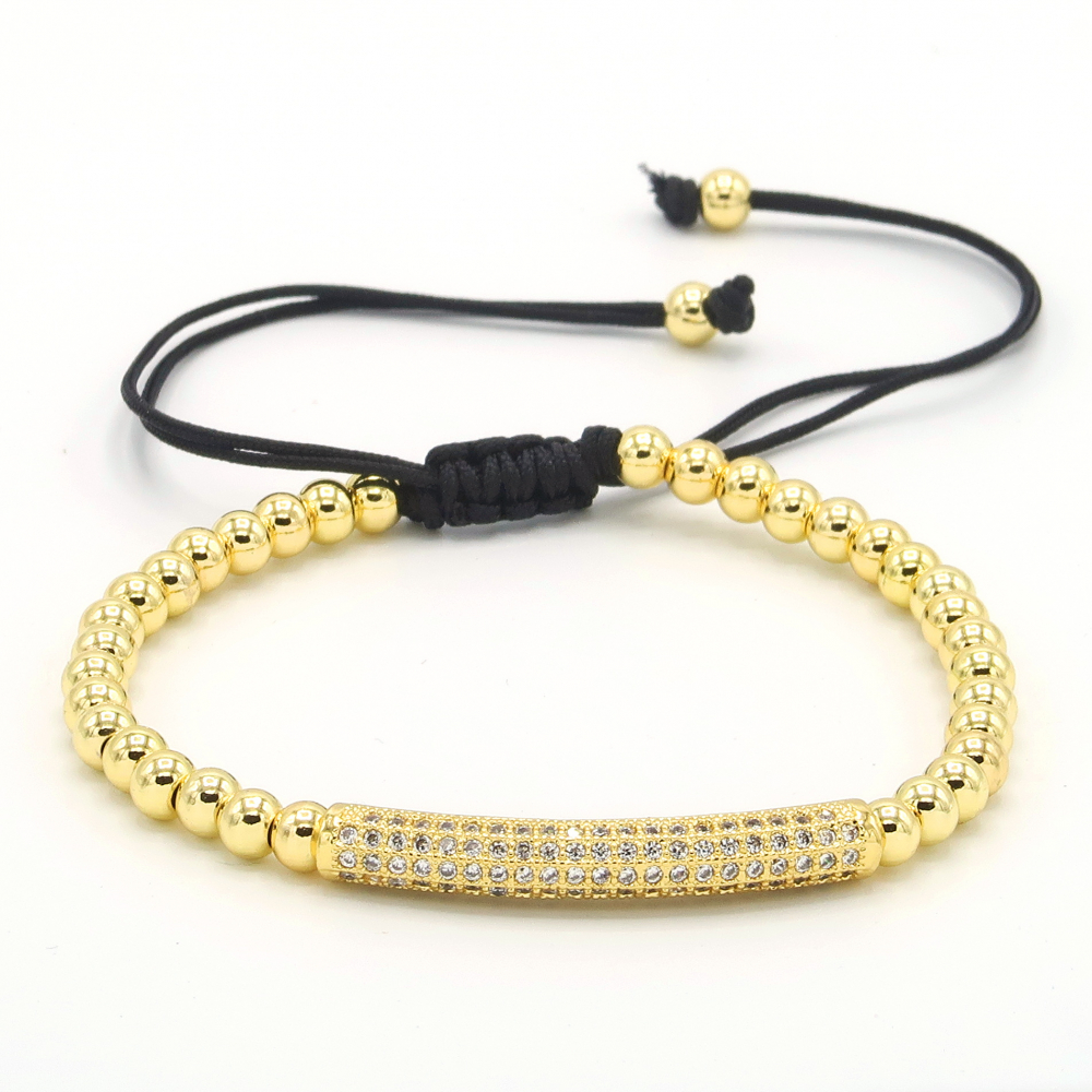 Bratara Luxury Gold Bar Reglabila 15-25 cm [1]