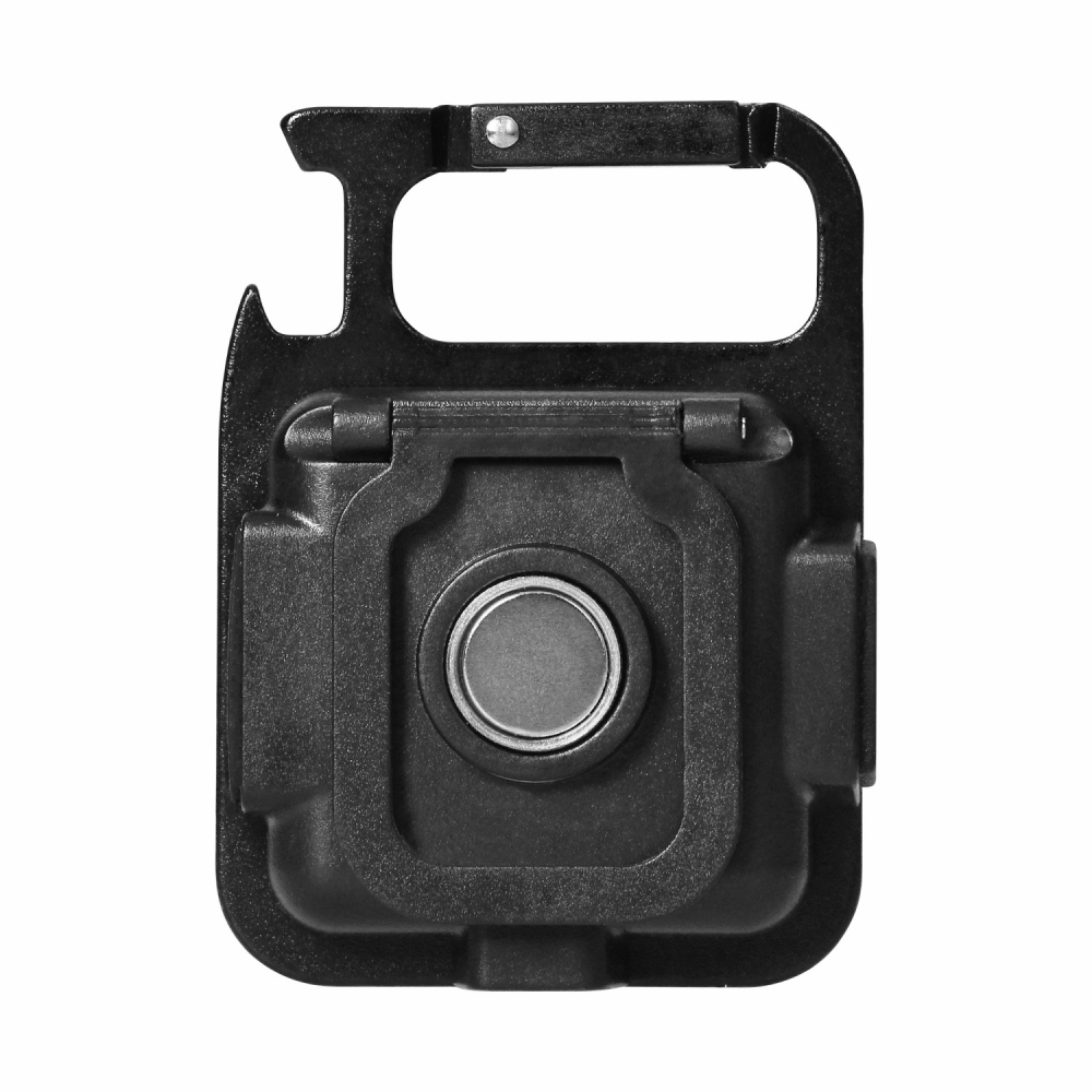 Mini Lanterna Ultra Compacta Metalica Tip Breloc NextTrend - Reincarcabila, LED COB, Ultra Compacta, 3 Moduri de Iluminare, Magnet, Carabina si Desfacator de Sticle [7]