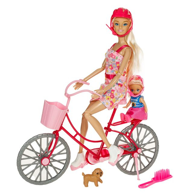 Papusa Betty cu Bicicleta, Fetita & Catel - Aventuri distractive te asteapta! [1]