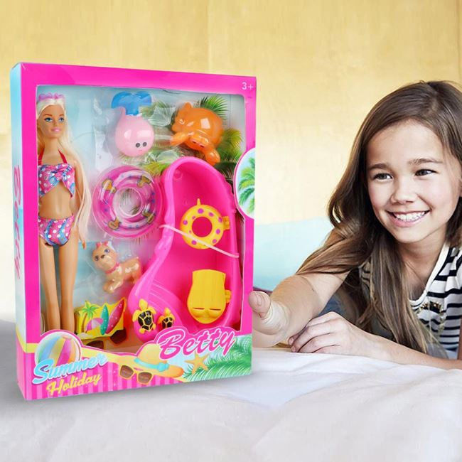 Papusa Betty pentru Vacanta de Vara - Insotita de Accesorii Atragatoare pentru Jocuri Pline de Imaginatie! [6]