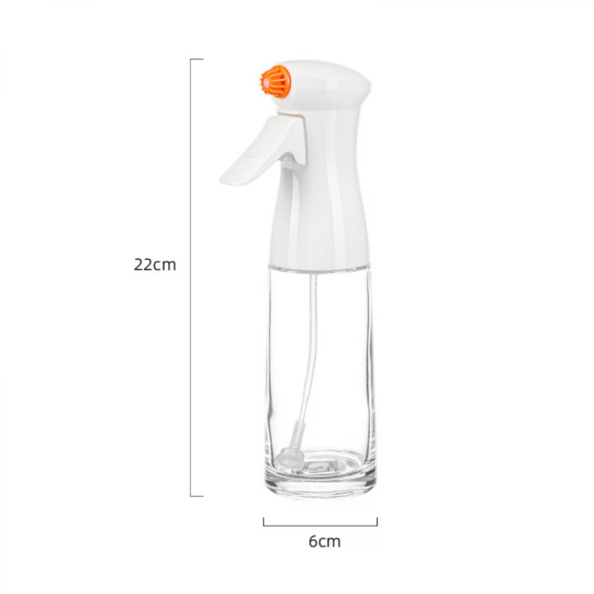 Pulverizator Ulei Sticla 230ml - 2 Duze Schimb, Perfect pentru Airfryer, Salate si Gratare [6]