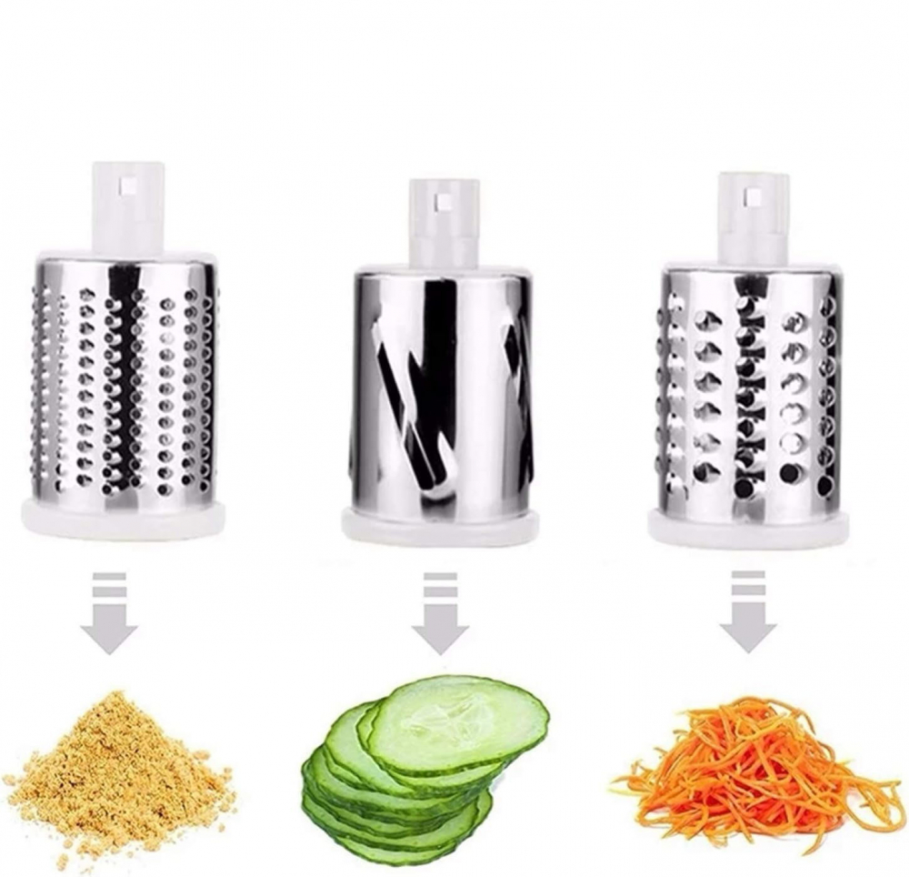 Razatoare manuala Multifunctionala Rotativa 3 in 1, Next Trend, Usor de Curatat, Ideala pentru Fructe, Legume Branza si Nuci [3]