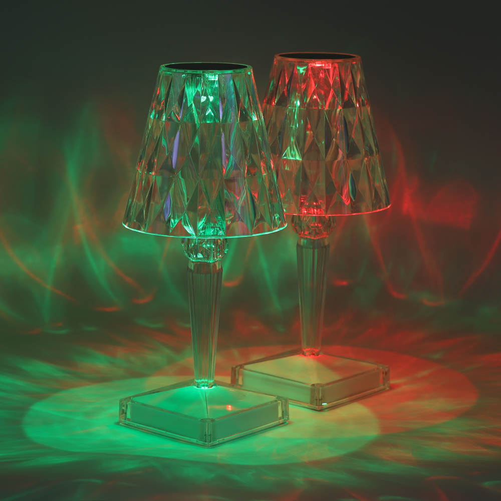 Set 2 Lampi Ambientale LED "Genova" - Veioze Moderne cu Control Tactil 3 Temperaturi de Culoare si Intensitate Reglabila, Reincarcabile [5]