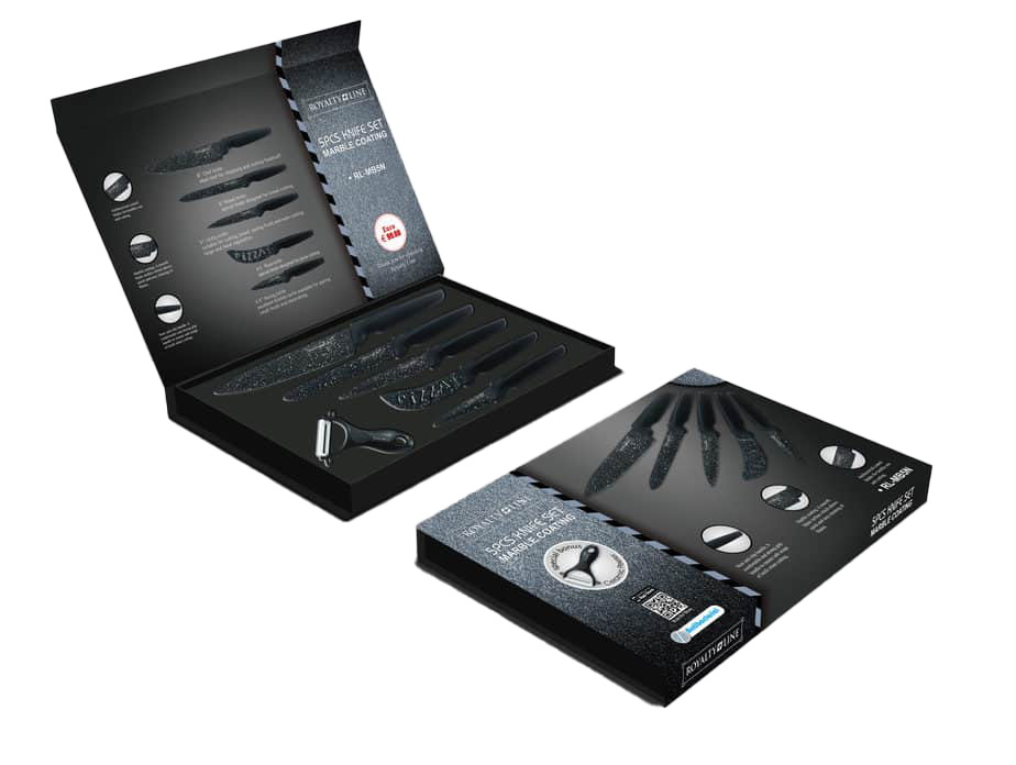 Set cutite 5 piese Royalty Line Premium – Calitate superioara pentru bucataria ta [4]