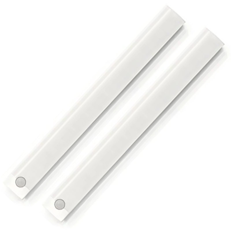 Set 2 lampi LED SLIM cu senzor de miscare si lumina, intensitate reglabila, 30 cm, acumulator reincarcabil USB – ideal pentru bucatarie, hol, dressing sau garaj [1]