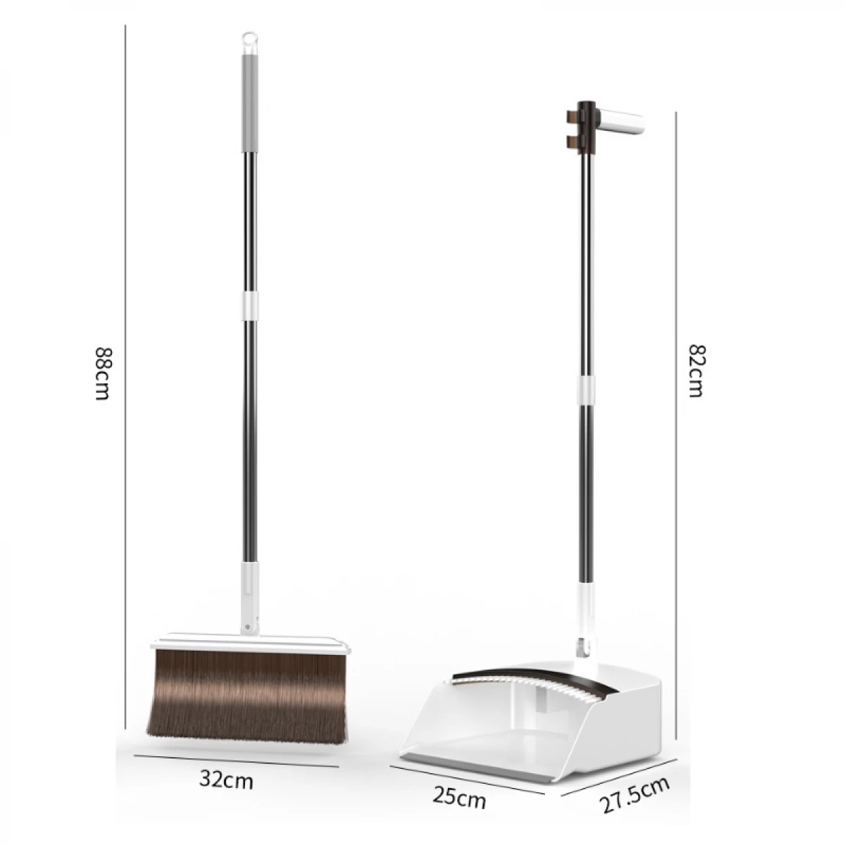 Set matura si faras pliabil – Coada inox, autocuratare, peri moi | Curatenie eficienta [4]