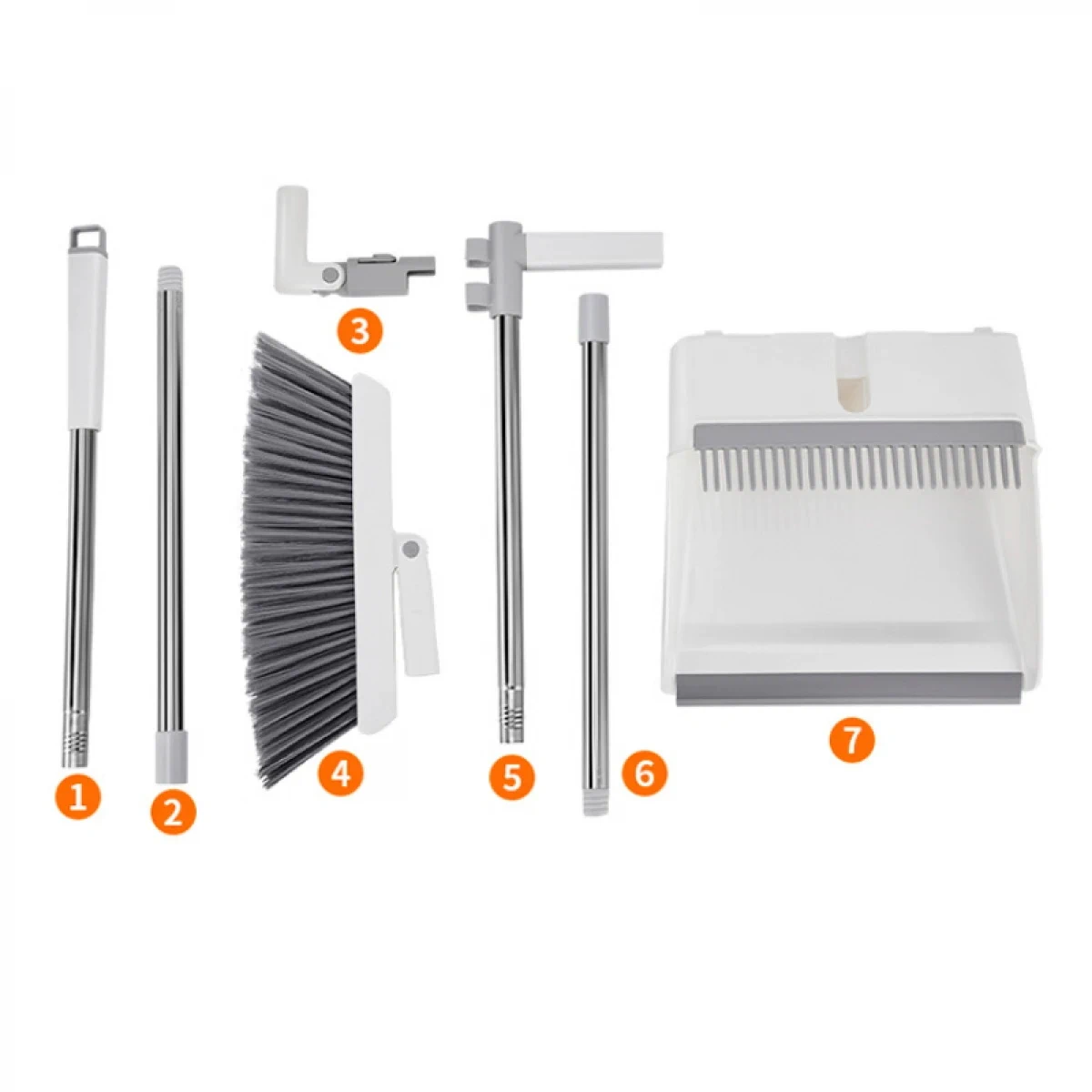 Set matura si faras pliabil cu coada inox peri moi [5]