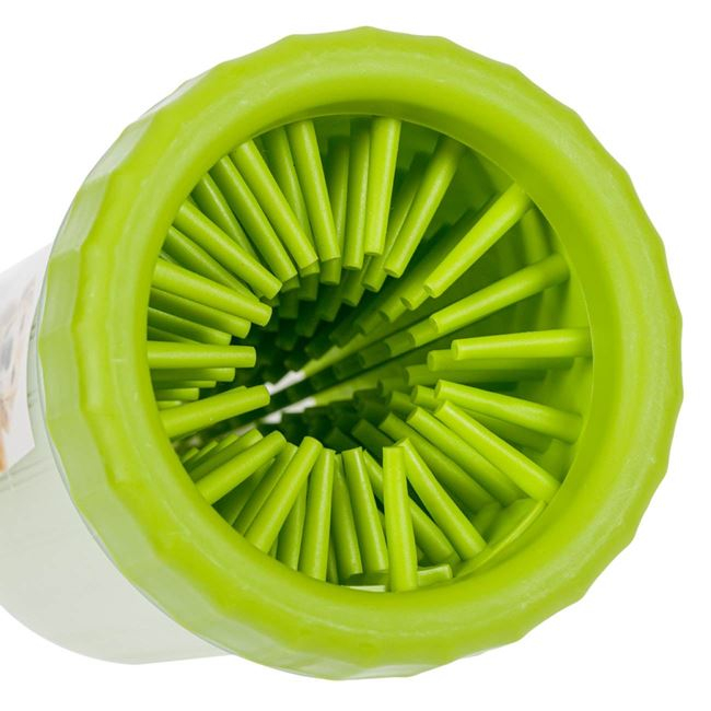 Suport din Plastic pentru Curatarea Labutelor Cainilor - Ø10x15cm: Solutia Eficienta si Igienica pentru Igiena Animalelor de Companie! [3]