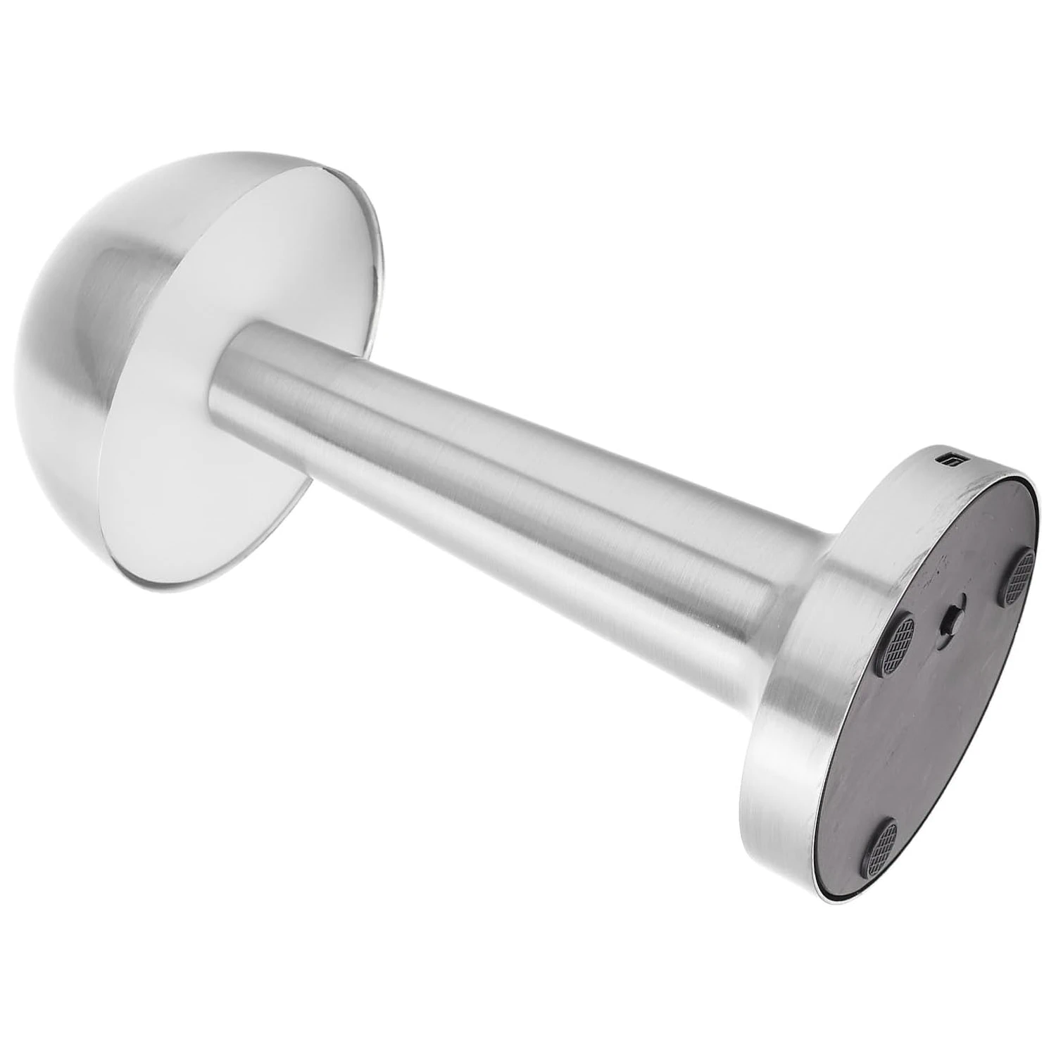 Veioza Metalica, NEXT TREND, Reincarcabila USB, 3 Nivele de Lumina, Functie Touch, 23cm, Lampa Noptiera Dormitor, Living, Birou Argintiu [8]