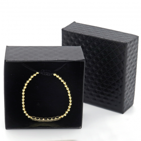 Bratara Luxury Gold Bar Reglabila 15-25 cm [2]