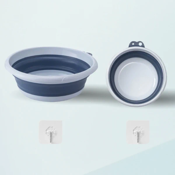 Set 2 Ligheane Pliabile 6L și 4L – Compacte pentru Baie, Bebeluși și Voiaj, 39/35 cm [3]