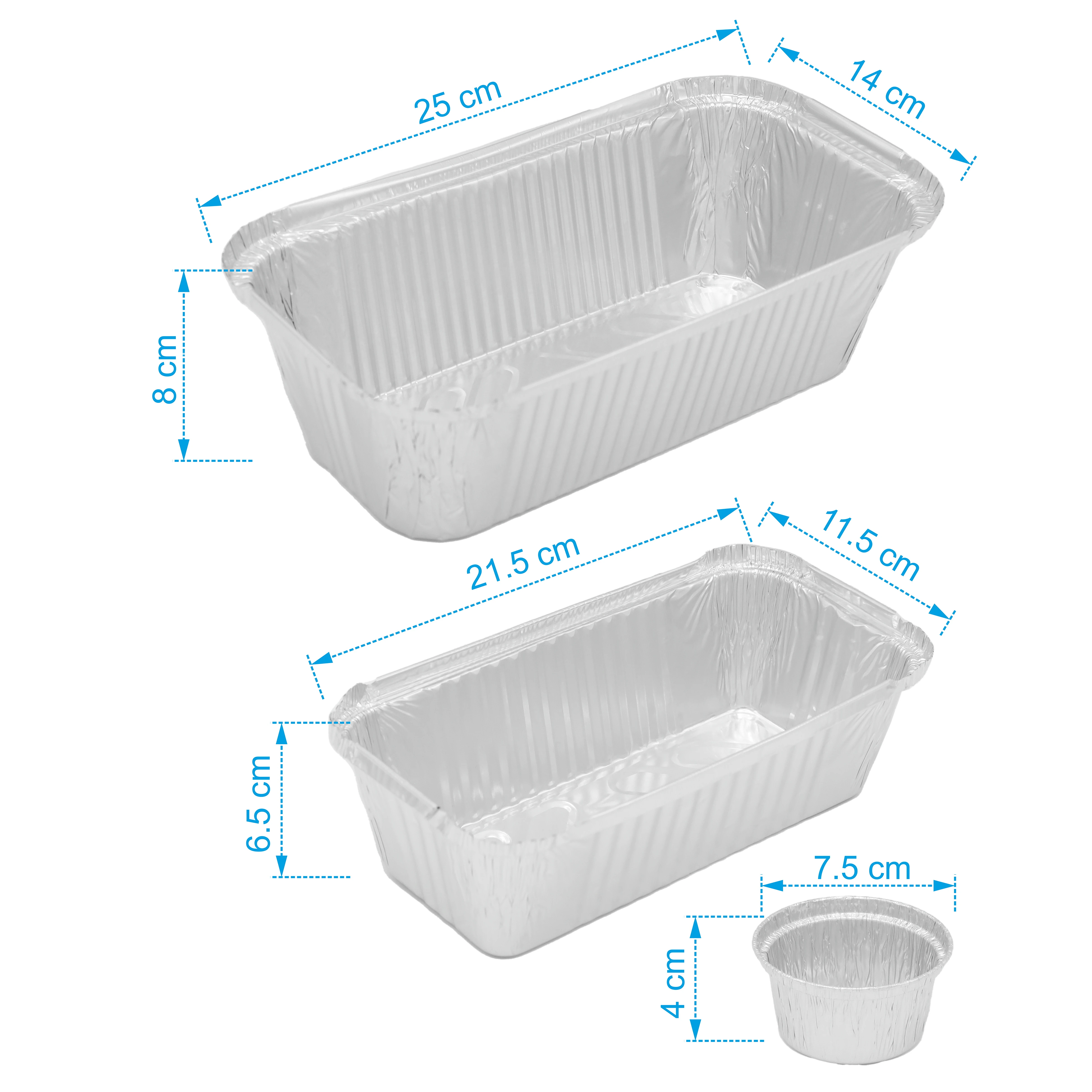 Set 40 Forme de Copt din Aluminiu Unica Folosinta Next Trend [5]