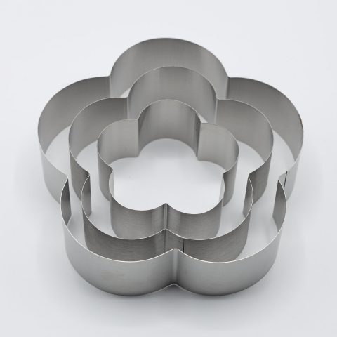 Set 9 Forme Inox pentru Tort – Mickey Mouse, Inimă & Floare | Deserturi Creative și Festive [3]